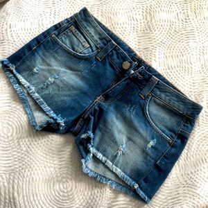 Denim shorts - bebe💕